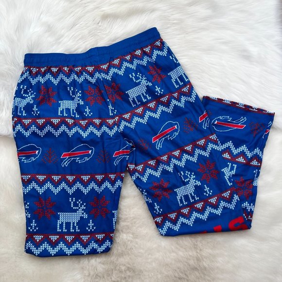 Buffalo Bills NFL Women's Crewneck Pajama Set FOCO Top & Pants NEW Women's XL - Picture 7 of 10